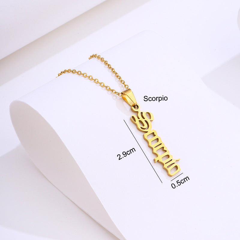 Myliia Zodiac Necklace