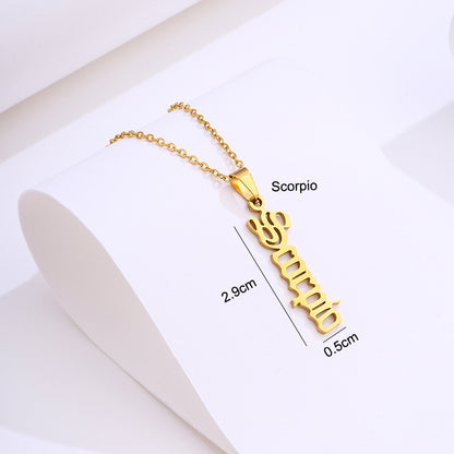 Myliia Zodiac Necklace