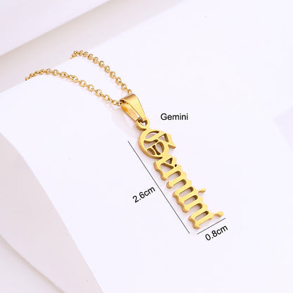 Myliia Zodiac Necklace