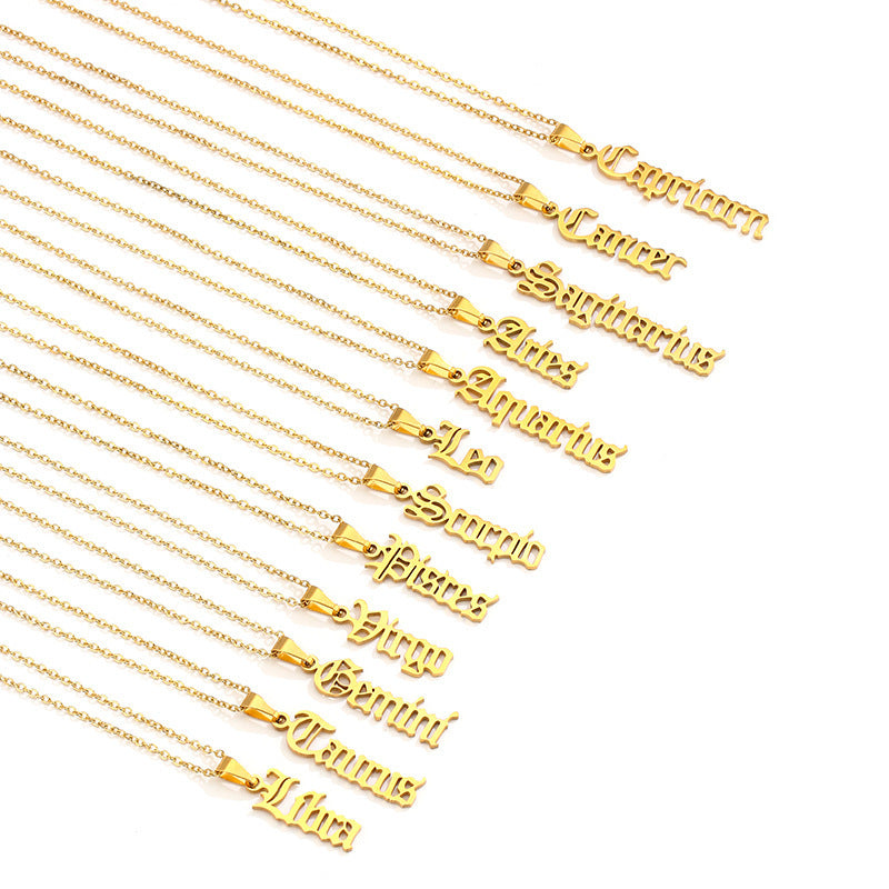 Myliia Zodiac Necklace